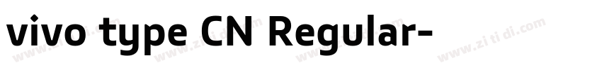 vivo type CN Regular字体转换 vivo type CN Regular字体转换